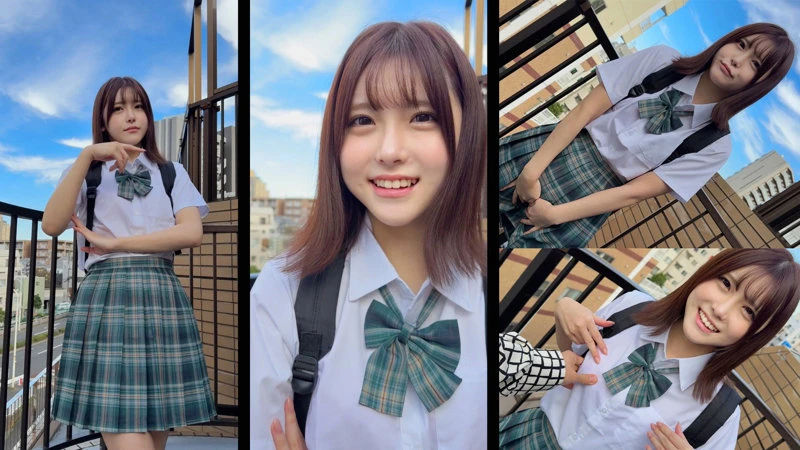 皆瀬あかり｜女子校生×制服美女動画キャプチャ-1